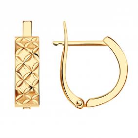 Золотые серьги МАГНАТ МА 011528 МА 011528 фото